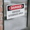 Signmission Oxygen Storage Area, 14 in W x Rectangle, Vinyl Decal OS-2PACK-DS-D-1014-L-1851 - alternate 2
